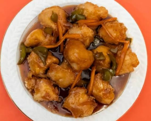 General Tso's Tofu Szechwan Style.